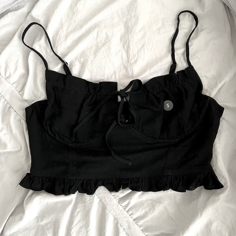 Corset Crop Tank